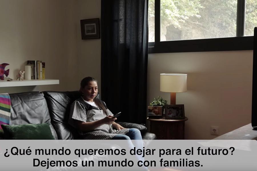 La familia, protagonista del Vídeo del Papa para este mes