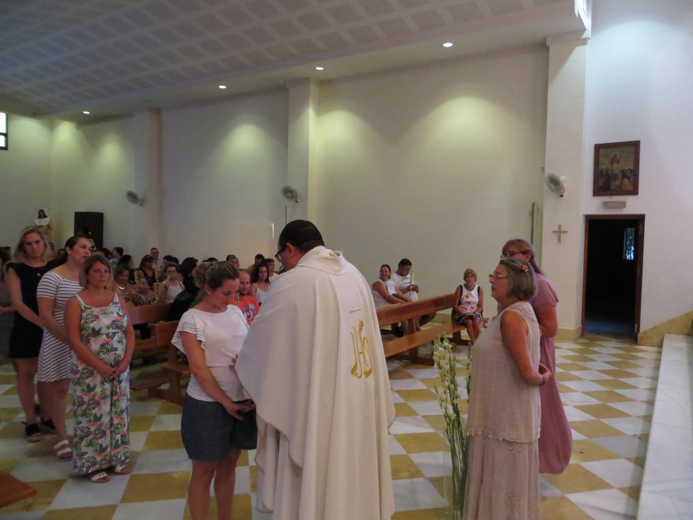 Bendición de embarazadas en San Ramón Nonato