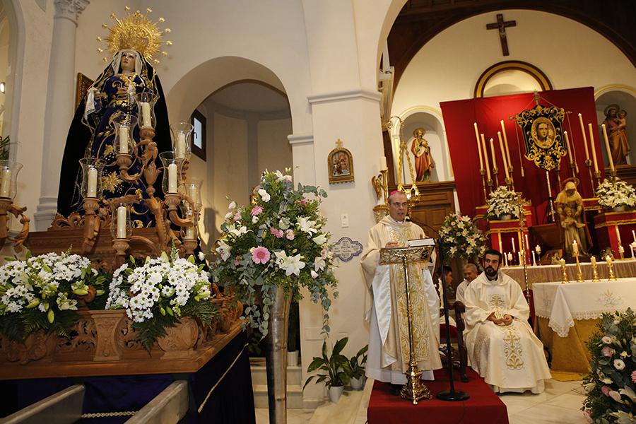 «¡Propagad la devoción a Nuestra Señora de los Dolores en Algarrobo!»