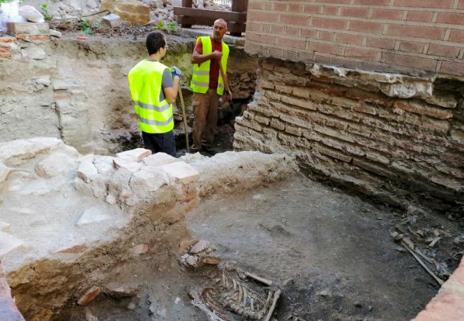 Catas en la cimentación de la iglesia del Sagrario // A. MEDINA