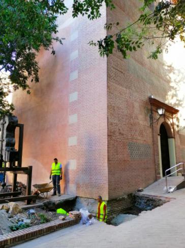 Catas en la cimentación de la iglesia del Sagrario // A. MEDINA