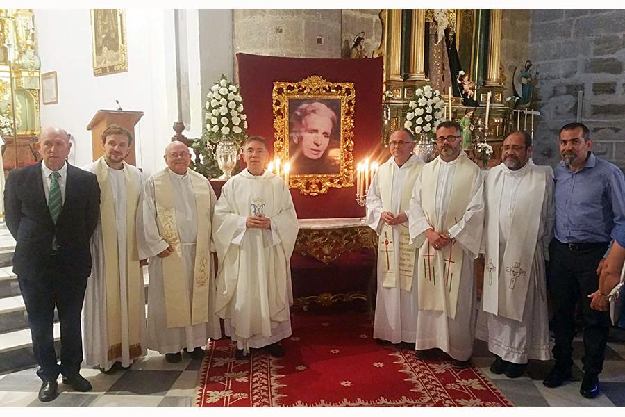 Misa de acción de gracias por la causa de beatificación de la señorita Laura, en la parroquia de la Encarnación de Álora