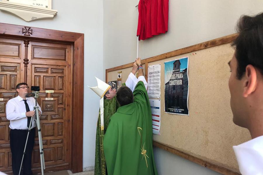 Celebración en la parroquia Santa María del Mar