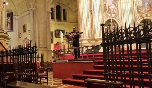 Pregón del Domund de Toño Casado en la Catedral de Málaga