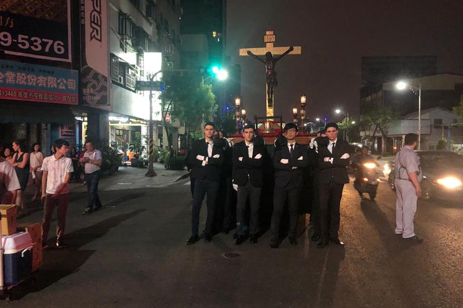 Una procesión en Taiwán con sabor malagueño