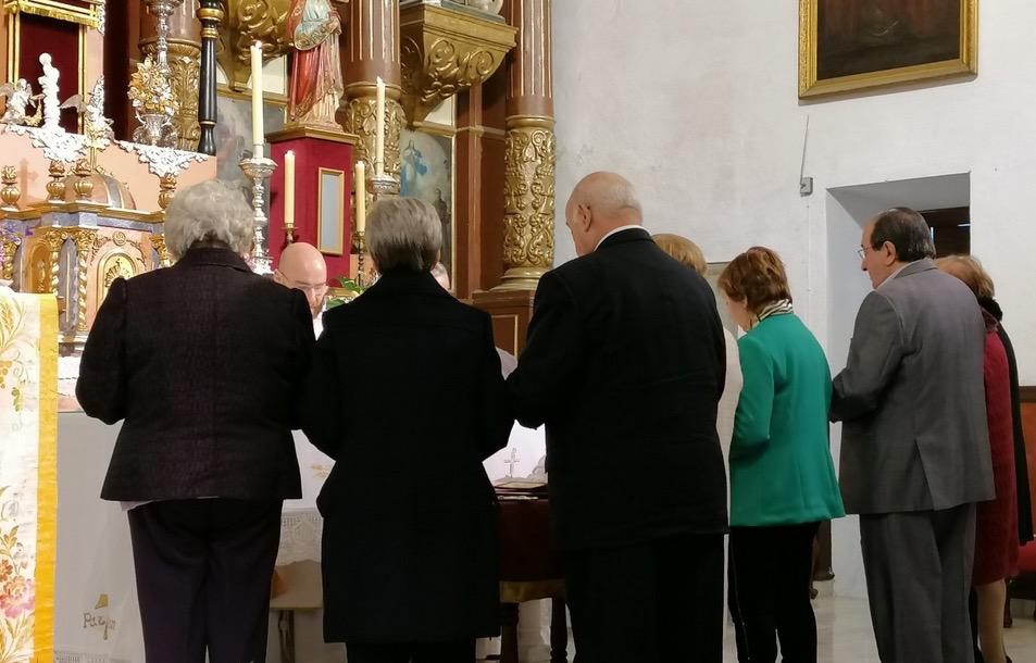 Ocho seglares han profesado como franciscanos seglares en Vélez-Málaga