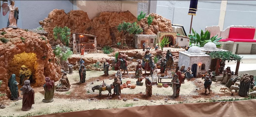 Belén de la parroquia Santa María Goretti