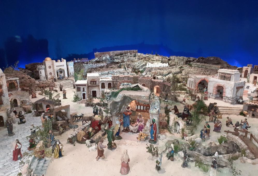 Bendición e inauguración del Belén de la parroquia de San Fernando