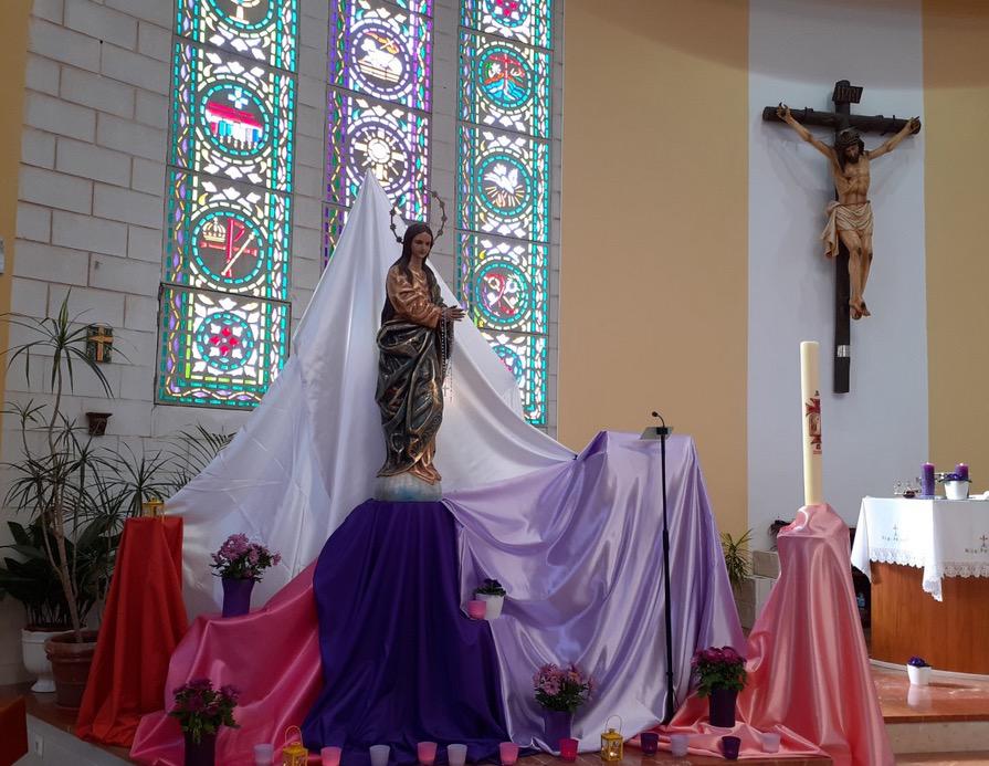 Bendición e inauguración del Belén de la parroquia de San Fernando