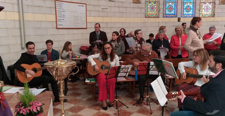 Bendición e inauguración del Belén de la parroquia de San Fernando