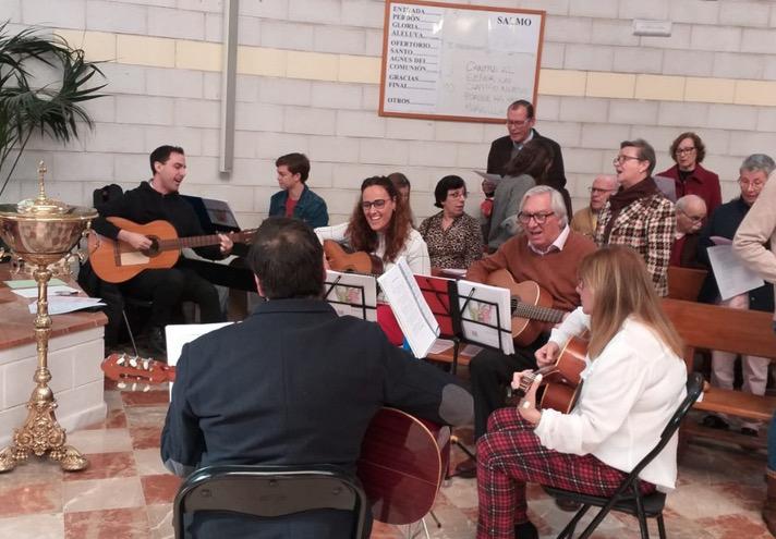 Bendición e inauguración del Belén de la parroquia de San Fernando