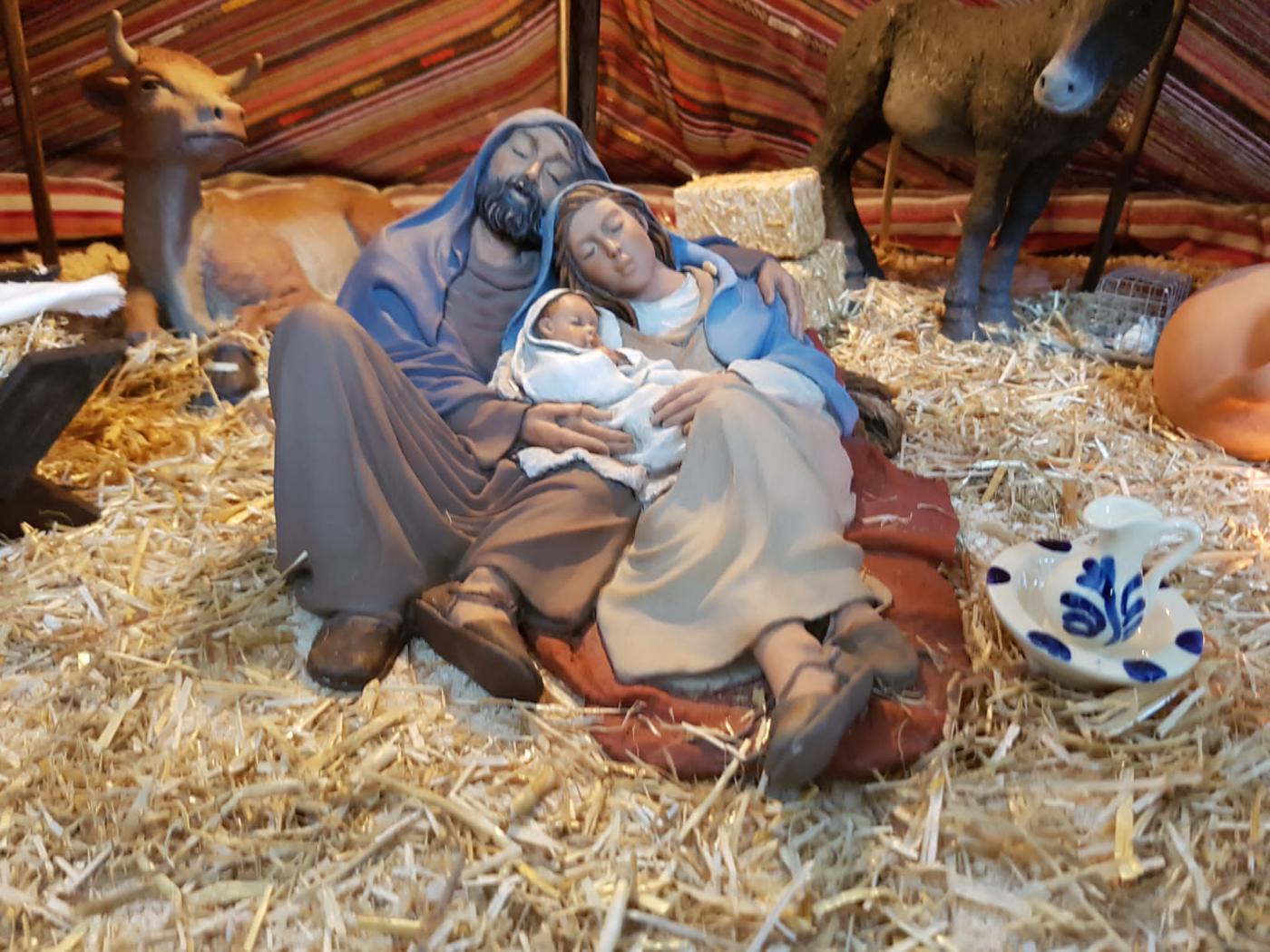 Belén de la parroquia del Rosario en La Cala del Moral