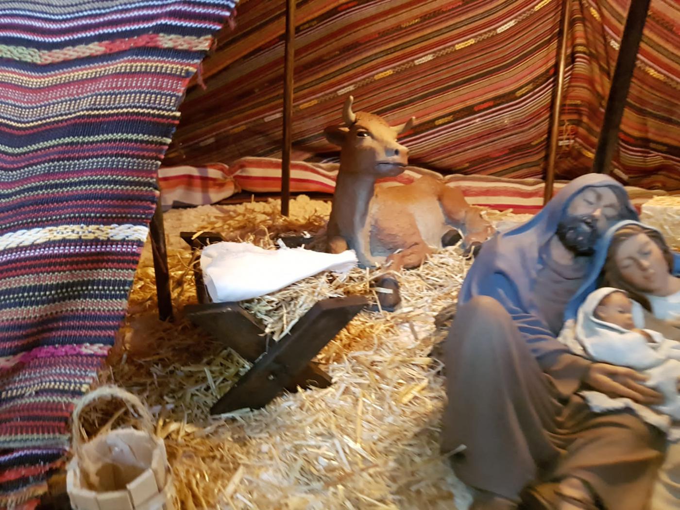 Belén de la parroquia del Rosario en La Cala del Moral