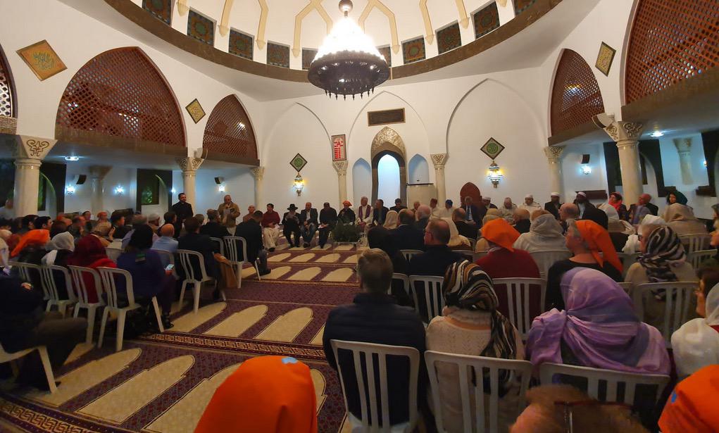 Oración interreligiosa por la paz en la mezquita de Marbella, el 16 de diciembre de 2019