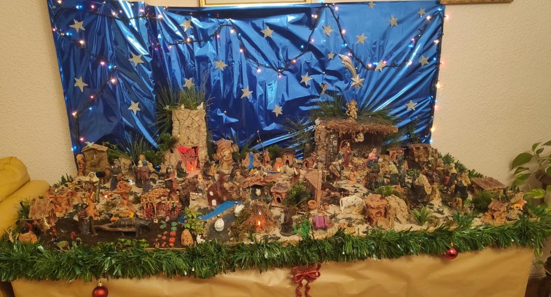 Belén de la familia María Lerena Ruiz y Juan Fernández Valdivia