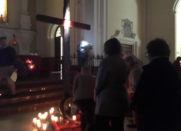 Vigilia de oración en la parroquia del Carmen (El Perchel)