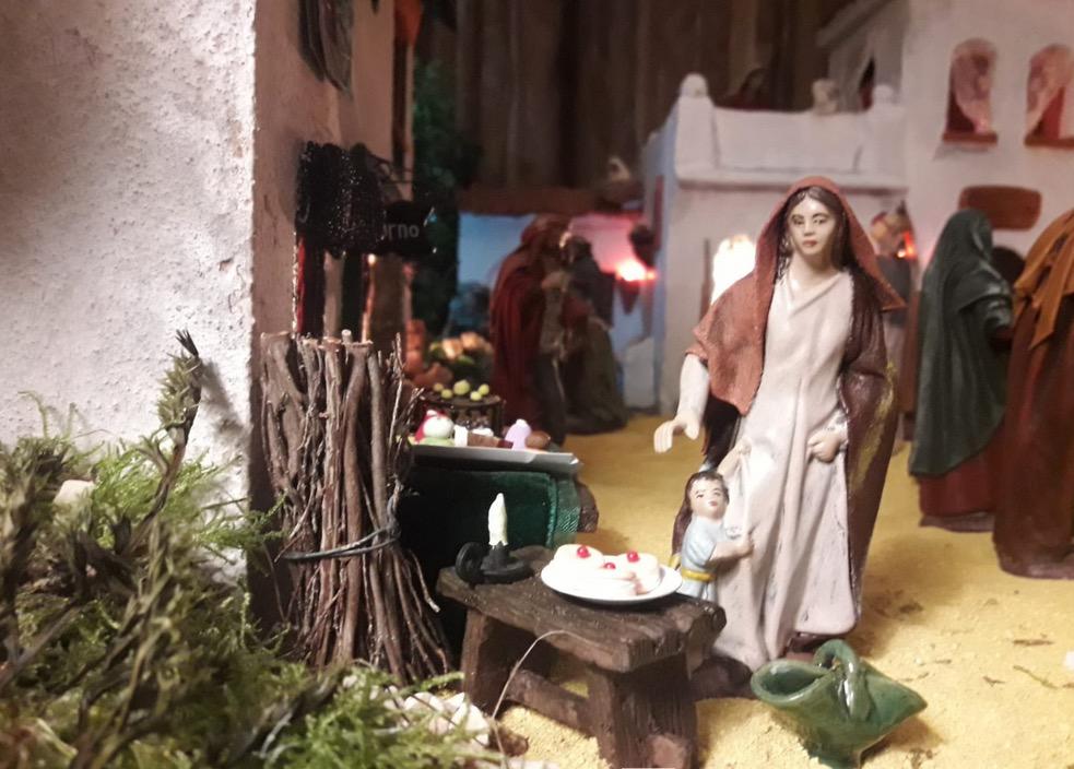 Belén de la familia Domingo González, de la parroquia de la Victoria