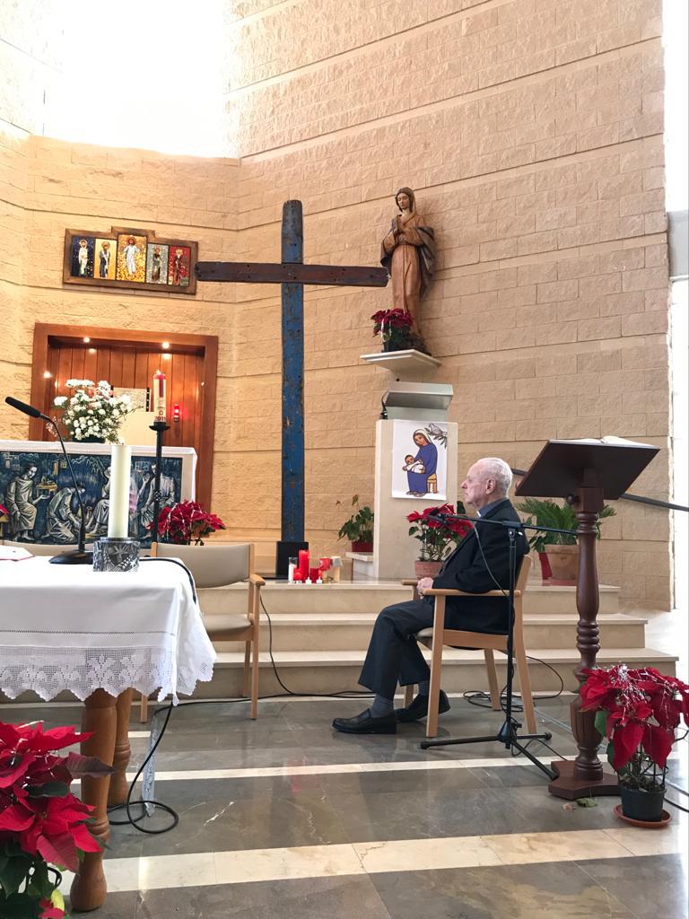 La cruz, en El Buen Samaritano, en Churriana