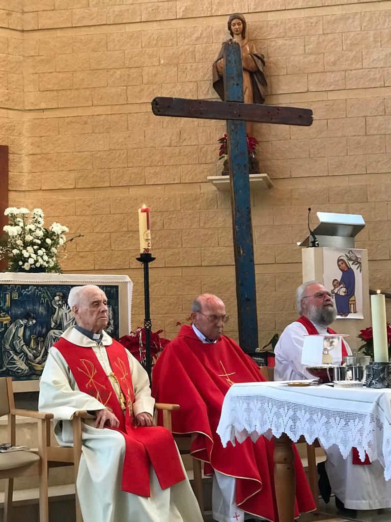 La cruz, en El Buen Samaritano, en Churriana