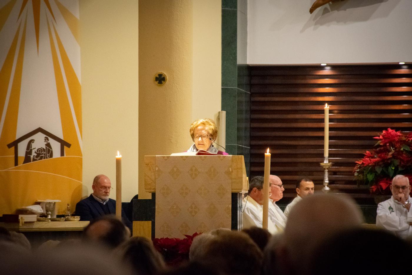 La Cruz de Lampedusa en la parroquia Santa María de la Amargura
