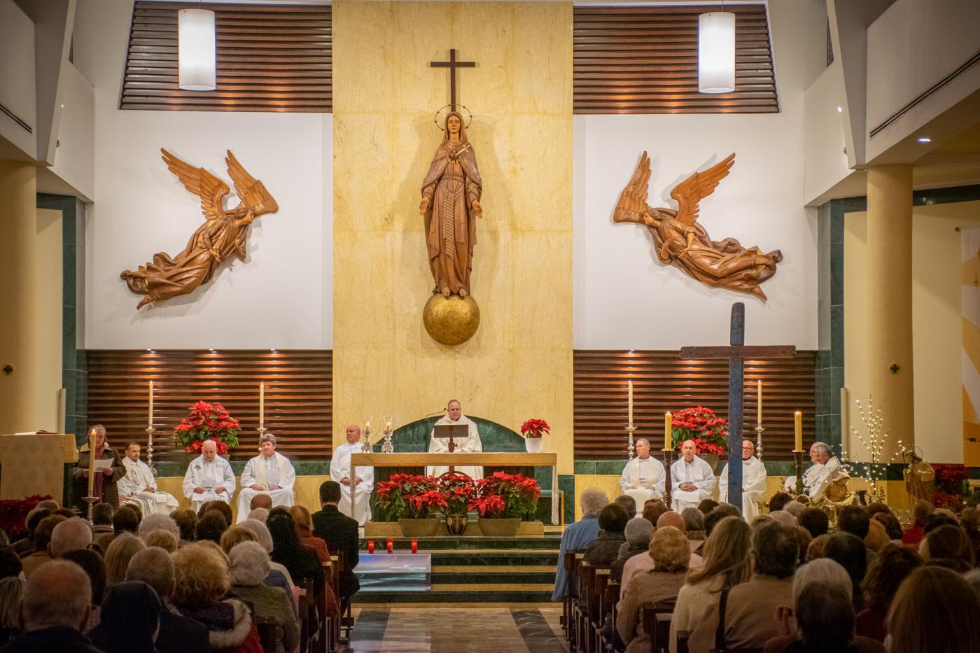 La Cruz de Lampedusa en la parroquia Santa María de la Amargura