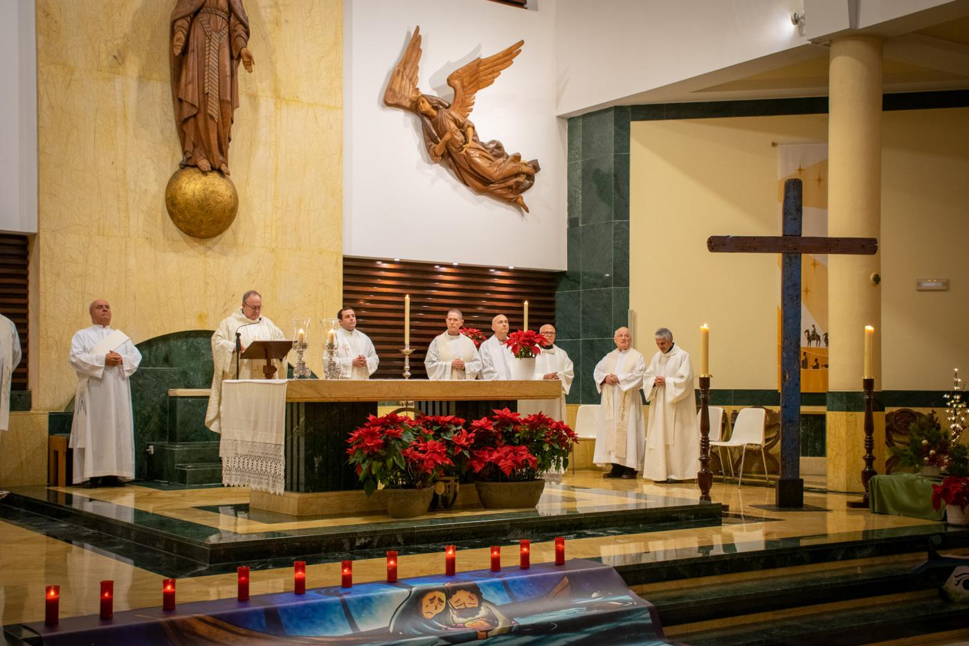 La Cruz de Lampedusa en la parroquia Santa María de la Amargura
