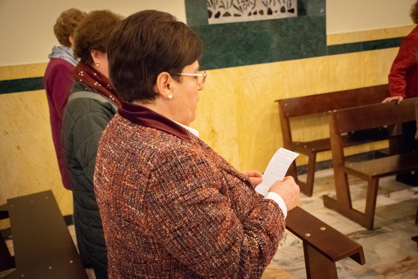 La Cruz de Lampedusa en la parroquia Santa María de la Amargura