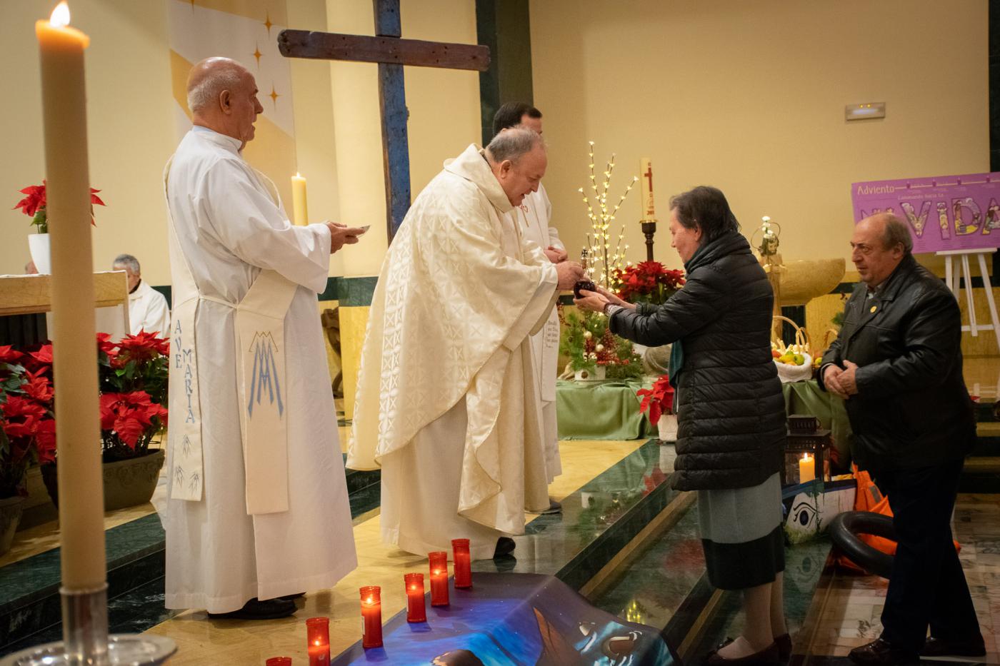 La Cruz de Lampedusa en la parroquia Santa María de la Amargura