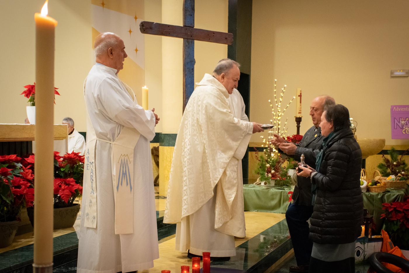 La Cruz de Lampedusa en la parroquia Santa María de la Amargura