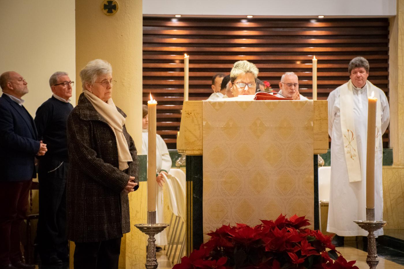 La Cruz de Lampedusa en la parroquia Santa María de la Amargura
