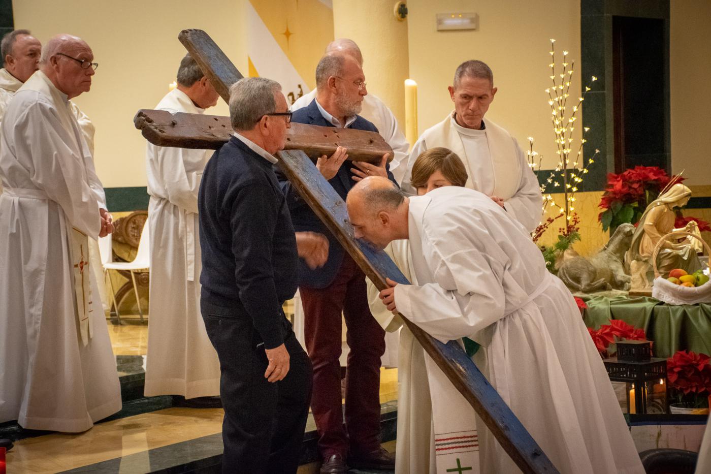 La Cruz de Lampedusa en la parroquia Santa María de la Amargura