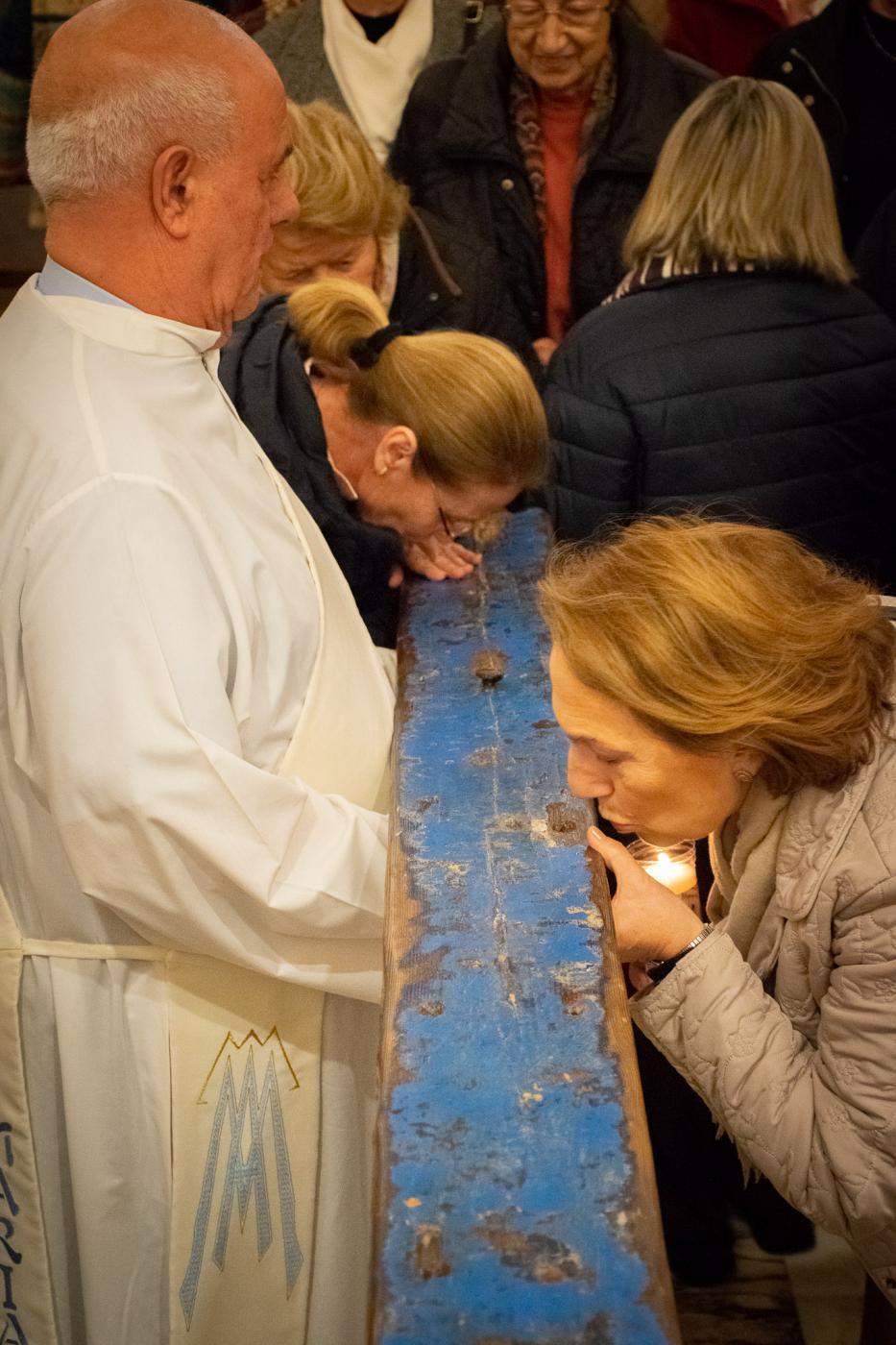 La Cruz de Lampedusa en la parroquia Santa María de la Amargura