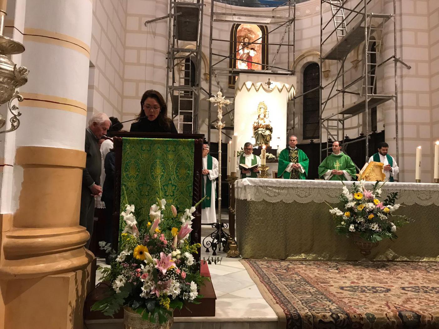 D. Jesús Catalá en su visita pastoral a Melilla, en enero de 2020