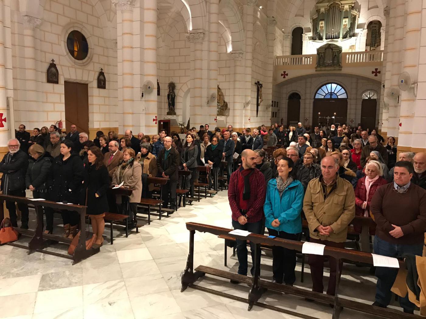 D. Jesús Catalá en su visita pastoral a Melilla, en enero de 2020