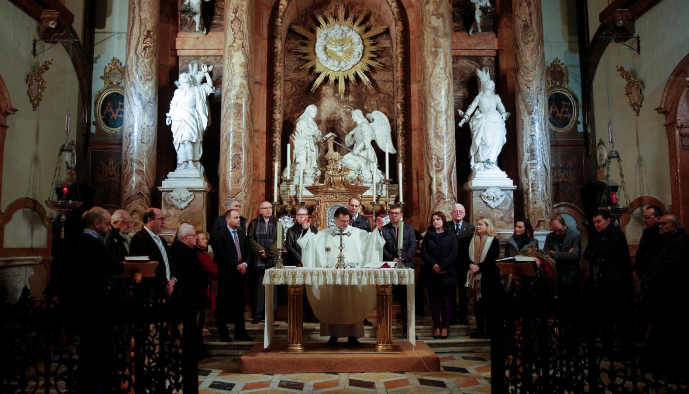 Los comunicadores celebran la Misa por su patrón