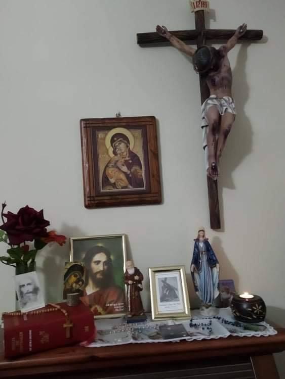 Imagen de uno de los altares presentados al concurso de la parroquia de Algarrobo