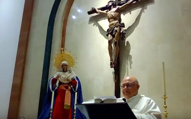 Estación de Cártama, junto a sus feligreses