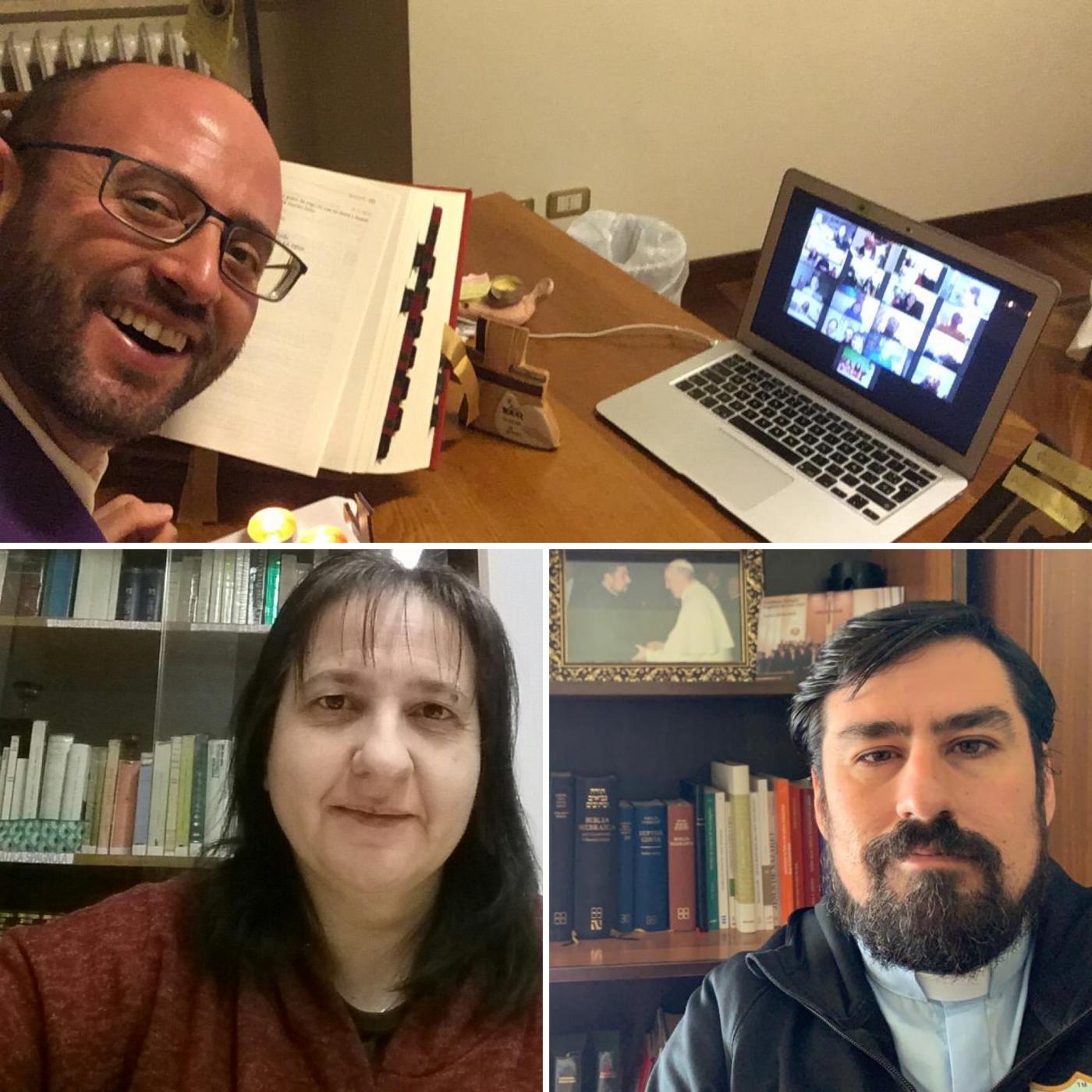 Confinados, aislados y unidos en Roma