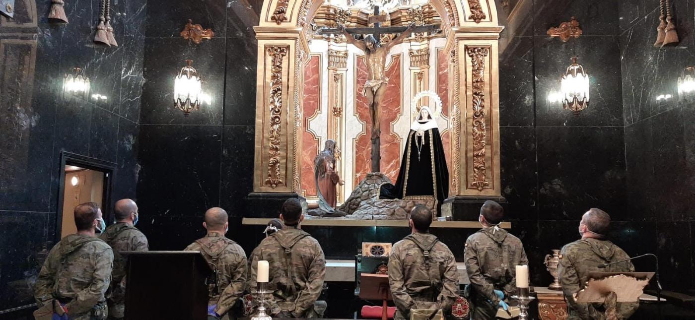 El Cristo de Mena consuelo y ayuda en la pandemia