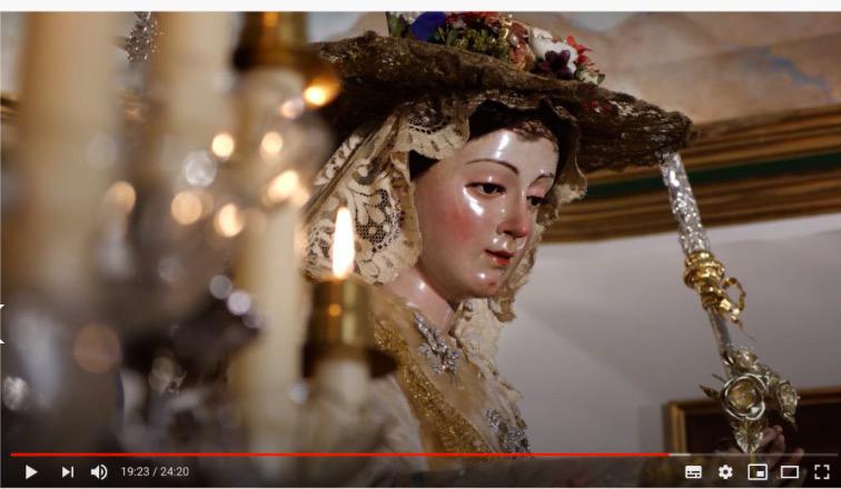 La Divina Pastora de las Almas celebra su novena por YouTube