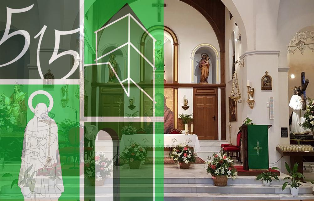 La parroquia de Santa Ana de Algarrobo cumple 515 años
