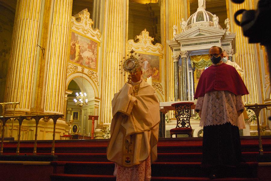 Corpus Christi en la Catedral de Málaga