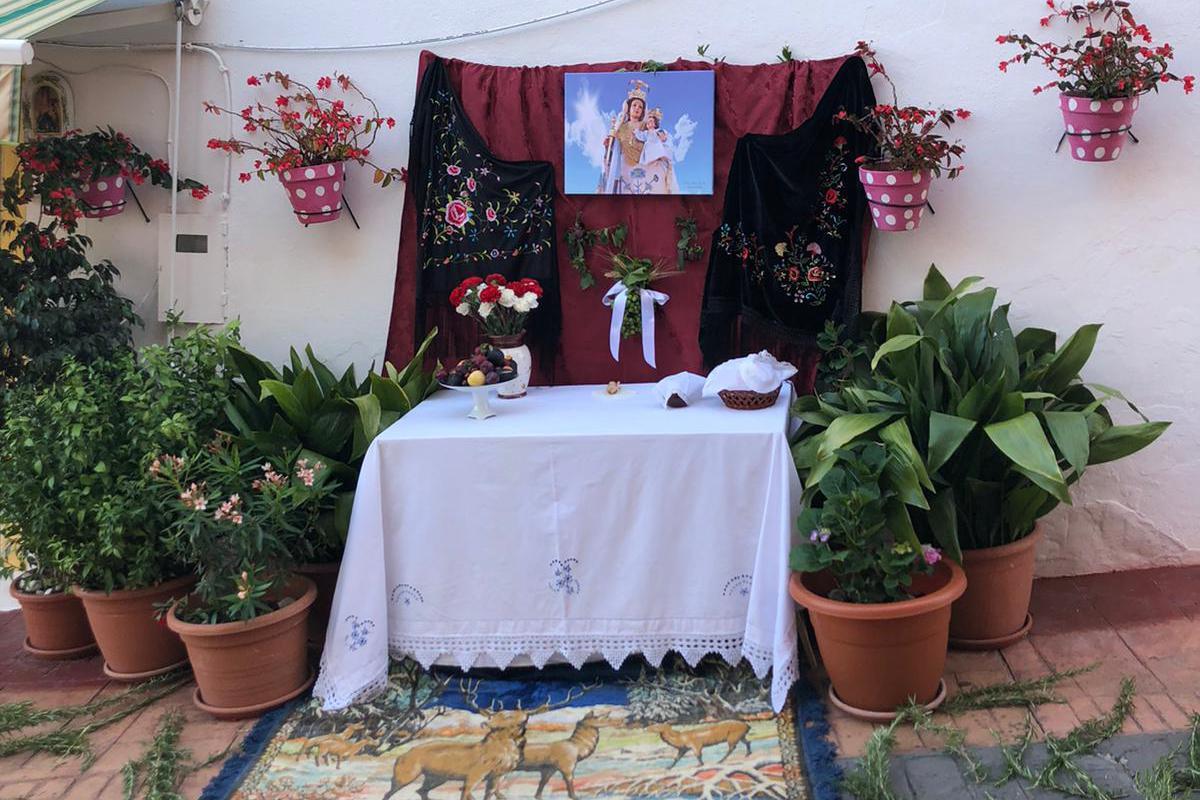 Corpus Christi en la parroquia de Benagalbón