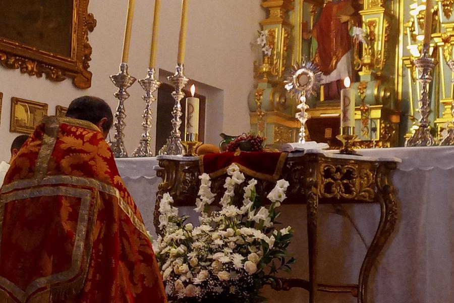 Solemnidad del Corpus Christi en la parroquia Nuestra Señora de la Encarnación de Álora