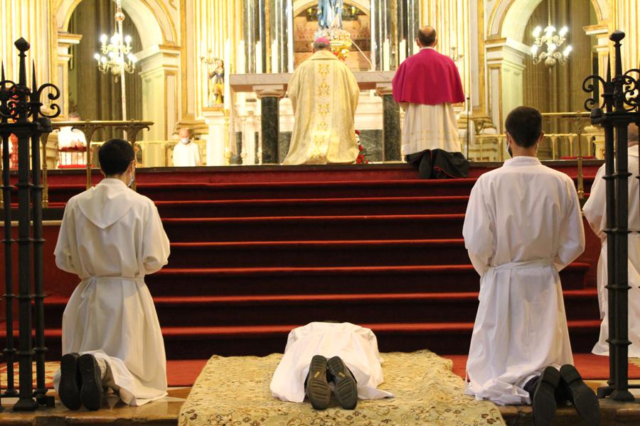 Ordenación de diácono del seminarista David Roca // D. GUTIÉRREZ