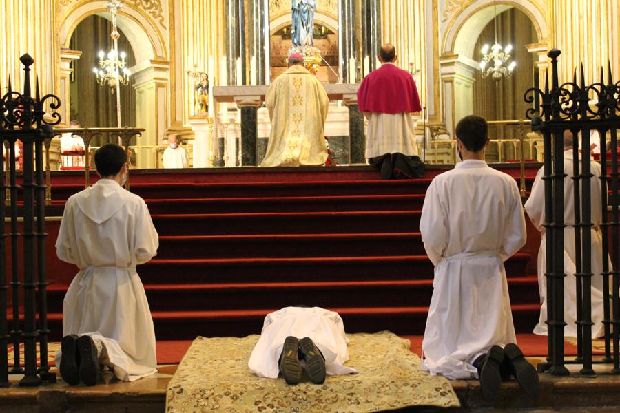 Ordenación de diácono del seminarista David Roca // D. GUTIÉRREZ