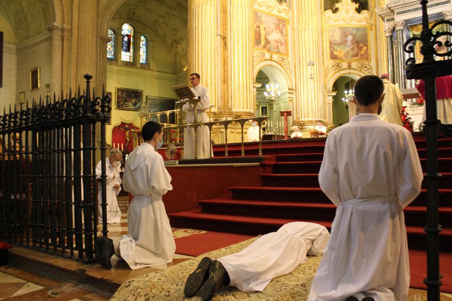 Ordenación de diácono del seminarista David Roca // D. GUTIÉRREZ