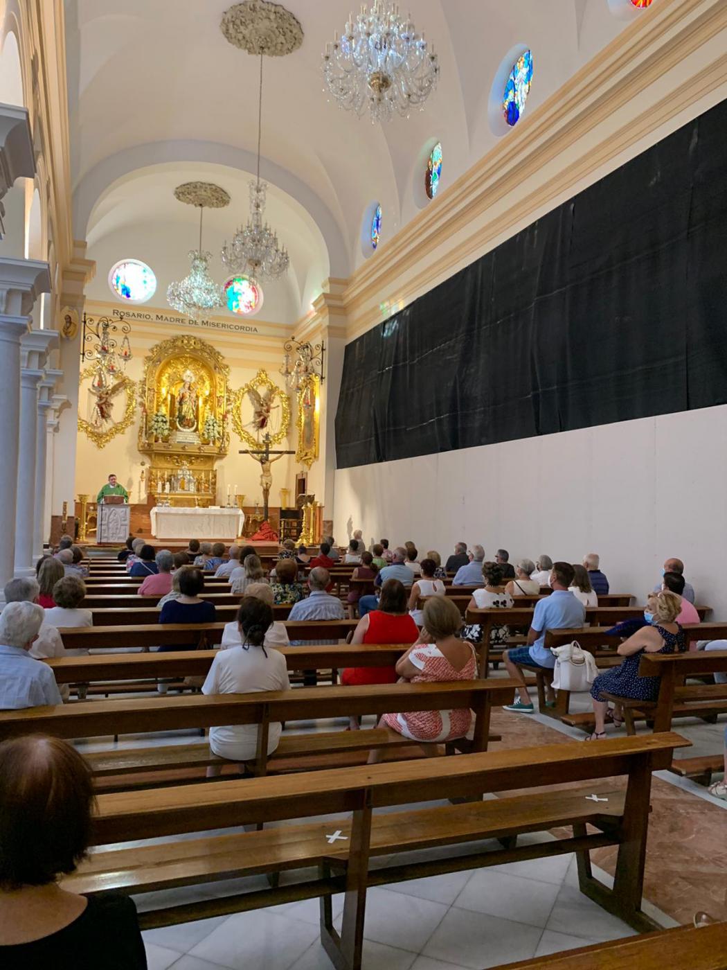 El Rosario de Fuengirola vuelve a abrir al culto