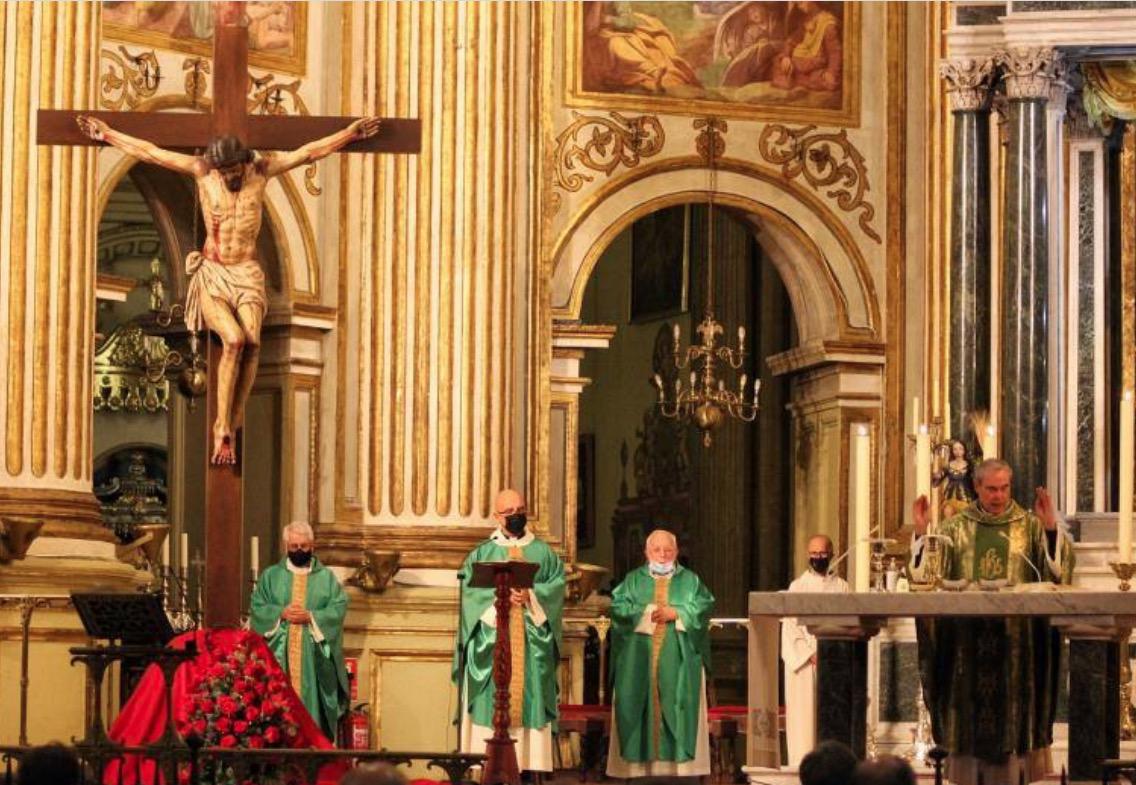Restauración de la imagen del Santísimo Cristo Mutilado (Catedral-Málaga)