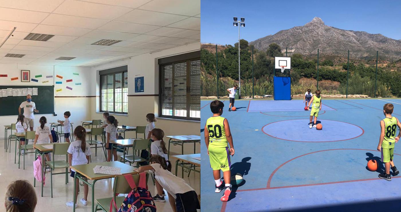 Las Escuelas de Fundación Victoria inician su actividad presencial